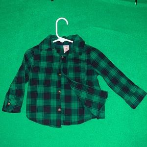 Carter’s flannel button up